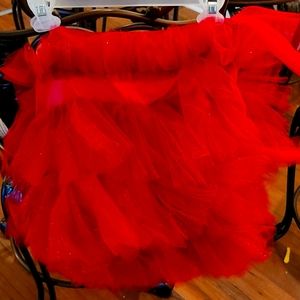 Red tutu Handmade